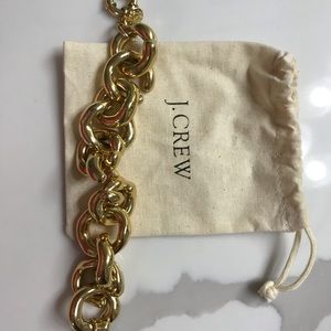 J Crew gold link bracelet